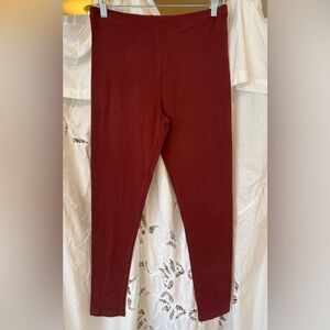 Zenana Premium leggings. Size L. Burnt orange color.